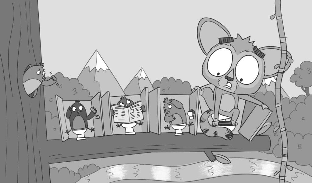 The illustration process behind I Really, Really Need A Poo - Duncan ...