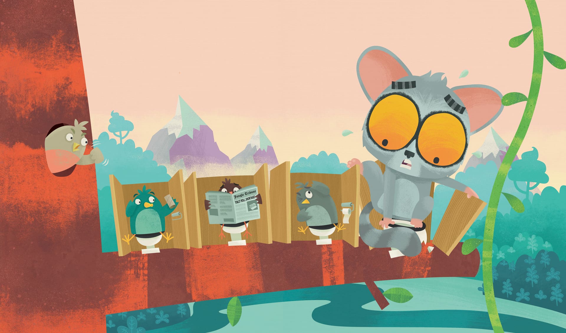The illustration process behind I Really, Really Need A Poo - Duncan ...