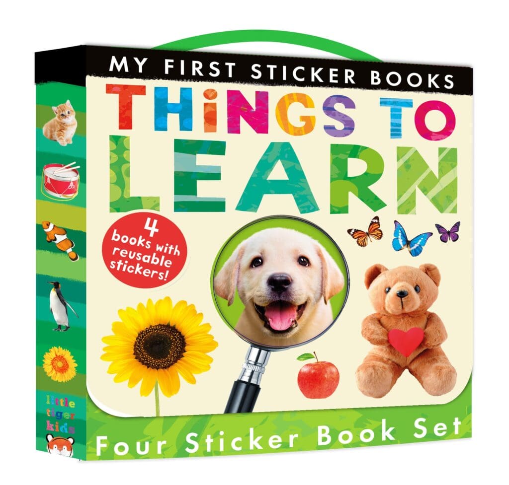First Year Sticker Book My First Sticker Books: Things to Learn - Little Tiger